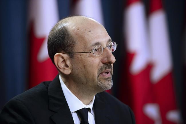 Ivan Zinger, Correctional Investigator of Canada, takes part in a press conference at the National Press Theatre in Ottawa on Thursday, Feb. 28, 2019. Canada