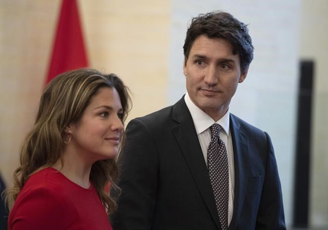 Prime Minister Justin Trudeau and his wife Sophie Gregoire are in self-isolation over COVID-19 concerns. (Justin Tang / The Canadian Press files)