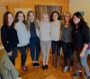 Meghan, Duchess of Sussex, third from right, visits with members of the charity organization Justice for Girls in Vancouver on Tuesday, Jan. 14, 2020. THE CANADIAN PRESS/HO - Justice for Girls