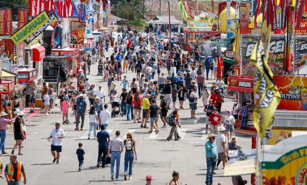 CP
Proof of vaccination was not required to enter Stampede Park at the Calgary Stampede this summer. (Jeff McIntosh / The Canadian Press files)