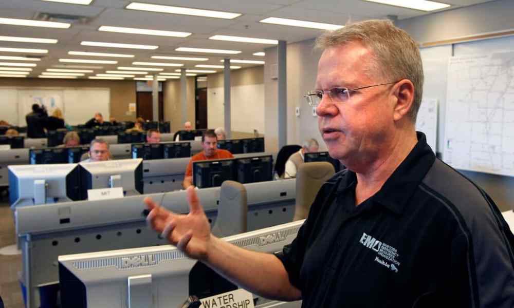 WAYNE GLOWACKI / WINNIPEG FREE PRESS FILES
Chuck Sanderson, former executive director of Manitoba Emergency Measures Organization (EMO).
