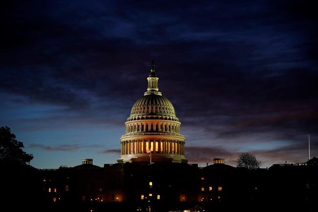 The Capitol is seen on the morning of Election Day, Tuesday, Nov. 3, 2020, in Washington. (AP Photo/J. Scott Applewhite)