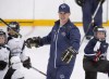 Pittsburgh Penguins captain Sidney Crosby runs a drill at his hockey camp at Cole Harbour Place in Cole Harbour, N.S. on Monday, July 11, 2016. Crosby has added his voice to the chorus of athletes condemning racial injustice. Crosby released a statement through his charitable foundation's Twitter page Wednesday, calling the death of George Floyd something that