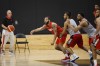 Cory Joseph follows through on a pass during a practice for the men's Canadian basketball team at the OVO Athletic Centre in Toronto, Monday, Aug. 5, 2019. Canada's men's basketball team will still get a chance to qualify for an Olympic berth at home. THE CANADIAN PRESS/Cole Burston