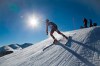 FILE - In this Nov. 7, 2013, file photo, Tommy Biesemeyer skis out of the high-speed training starting gate during a session of the U.S. Ski Team training center at Copper Mountain, Colo. Biesemeyer was just appointed the executive director of the World Cup Dreams Foundation, a nonprofit organization with the mission of reducing steep expenses for the next generation of Winter Games hopefuls. (AP Photo/Nathan Bilow, File)