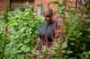 Federal Green Party Leader Annamie Paul walks through a community gardens in Toronto's Regents Park in August. THE CANADIAN PRESS/Chris Young