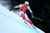 France's Johan Clarey speeds down the course during an alpine ski, men's World Cup downhill, in Garmisch-Partenkirche, Germany, Saturday, Feb.1, 2020. (AP Photo/Marco Trovati)
