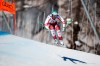 Austria's Vincent Kriechmayr speeds down the course during the men's downhill, at the alpine ski World Championships in Cortina d'Ampezzo, Italy, Sunday, Feb.14, 2021. (AP Photo/Gabriele Facciotti)