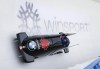 Canada's Alysia Rissling, left, and Cynthia Serwaah, compete during the women's World Cup boblsed event in Calgary, Alta., Saturday, Feb. 23, 2019. Canada's status as an international winter-sport host is taking a beating by the COVID-19 pandemic. THE CANADIAN PRESS/Jeff McIntosh