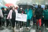 People attend a demonstration in Montreal, Saturday, Aug. 29, 2020, where they protested to defund the police with a goal to end all systemic racism within all sectors of the Canadian government. THE CANADIAN PRESS/Graham Hughes