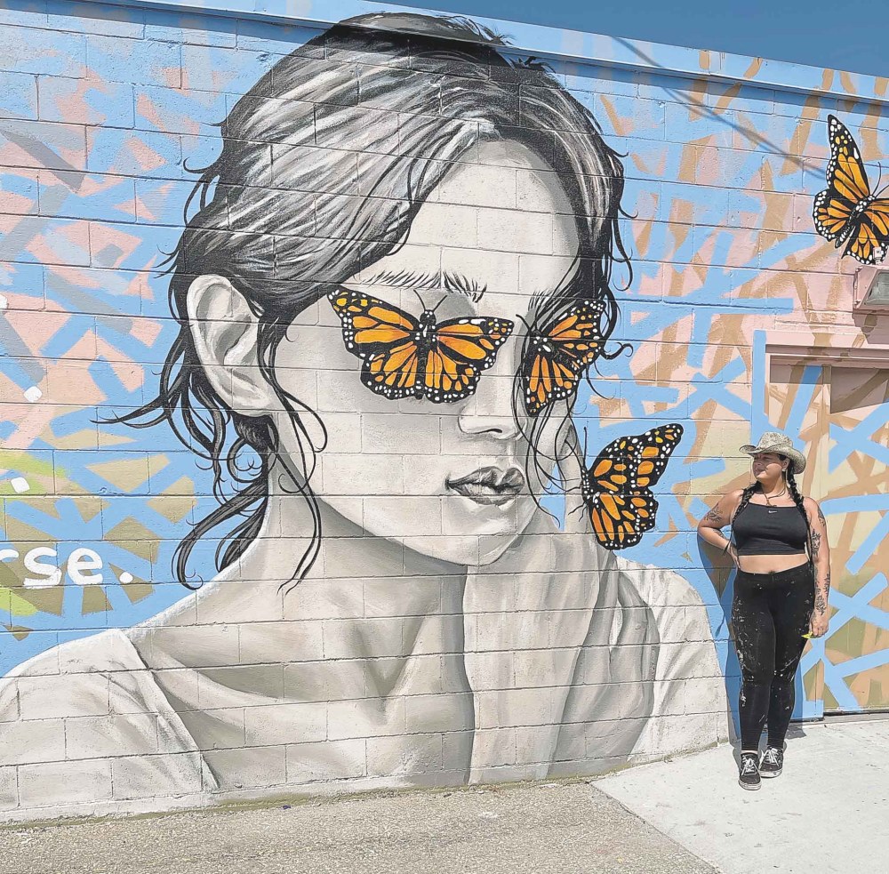 Supplied
Ashley Christiansen, a tattoo artist and muralist in Selkirk, has organized an art crawl as a way to draw public attention to the city’s murals while giving artists impacted by the pandemic a shot to share their work with the community.