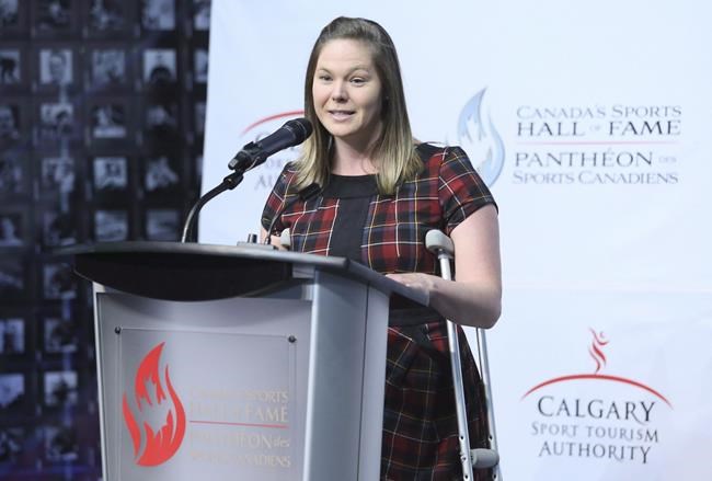 Stephanie Dixon, para-swimming, is part of the 2016 class of inductees into the Canadian Sports Hall of Fame at the Canadian Sports Hall of Fame at Canada Olympic Park in Calgary on June 22, 2016. Stephanie Dixon had a simple message to Canada's Paralympic athletes one year out from the Tokyo Games: You've got this. Like the Olympics, the Paralympics were pushed back a year due to COVID-19, and the Games opening ceremonies are scheduled for Aug. 24, 2021. Dixon is chef de mission of the Canadian team, and delivered a video message of hope on Monday. THE CANADIAN PRESS/Mike Ridewood