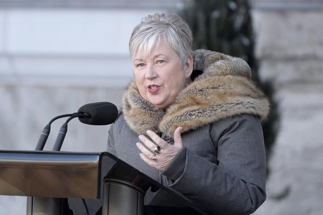 Bernadette Jordan addresses the media following a swearing in ceremony at Rideau Hall in Ottawa on January 14, 2019. A Nova Scotia MP is demanding federal fisheries minister step in to quell rising anger among lobster fishermen who are accuing Indigenous fishermen of illegaly trapping and selling lobster out of season. Chris d'Entremont, the Conservative MP for West Nova, has written a letter to Fisheries Minister Bernadette Jordan, saying he is worried about the safety of his constituents. THE CANADIAN PRESS/Adrian Wyld
