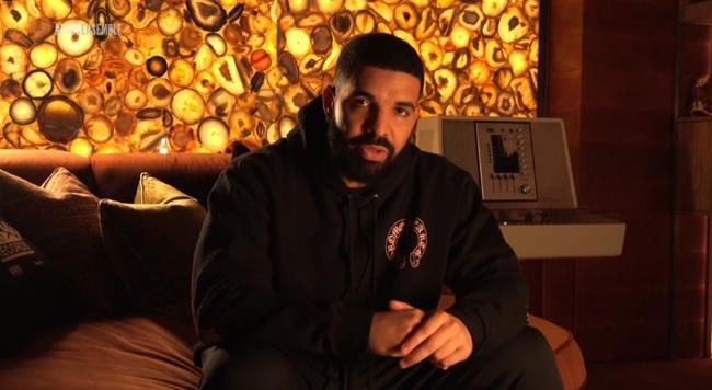 Drake gives a message of support during