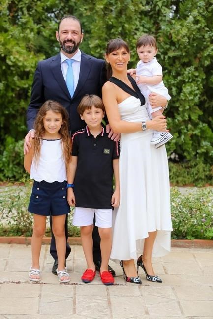 Philippe Tawileh poses for a photo with his wife Rawane Dagher and their children Adriana, 8, Andrew, 9, and 22-month-old son, Alexandre in this undated handout photo. Philippe Tawileh was with his wife and children watching television after dinner when they heard a blast and felt the house shake. The family of five who live in Byblos (Jbeil), about 40 kilometres north of Beirut in Lebanon, rushed to look out the window but couldn't see anything, Tawileh said in a WhatsApp interview Tuesday night. THE CANADIAN PRESS/HO, Philippe Tawileh *MANDATORY CREDIT*
