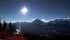Beat Feuz, of Switzerland, soars down the course during the men's World Cup downhill ski race in Lake Louise, Alta., on Saturday, Nov. 24, 2018. Canada will not hold an alpine ski race on the World Cup circuit this season after the Lake Louise event announced Thursday it will take a season off during the COVID-19 pandemic. THE CANADIAN PRESS/Frank Gunn