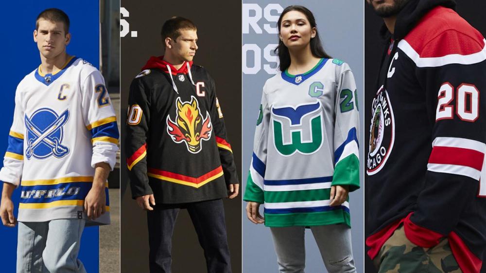 NHL.com
The photo posted December 1, on the NHL's website showing the league's new line of
