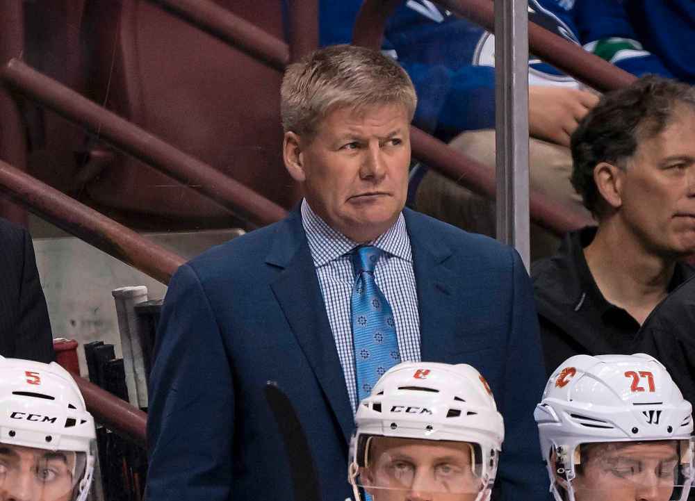 (Rich Lam/Getty Images/TNS)
Former Calgary Flames head coach Bill Peters resigned from his job following allegations of racial slurs and physical altercations made by former NHL defensemen Akim Aliu. Peters was the head coach of the Spokane Chiefs when Kevin Sawyer was an assistant with the team.