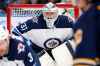 (AP Photo/Jeffrey T. Barnes)
Winnipeg Jets goalie Connor Hellebuyck was having a Vezina-calibre season and was even in the discussions for the Hart trophy, when the NHL decided to pause its season due to COVID-19 concerns.