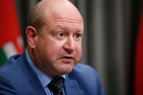 JOHN WOODS / WINNIPEG FREE PRESS
Dr. Brent Roussin, chief provincial public health officer.
