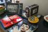 RUTH BONNEVILLE / WINNIPEG FREE PRESS
Some of Amanda's movie soundtrack memorabilia.