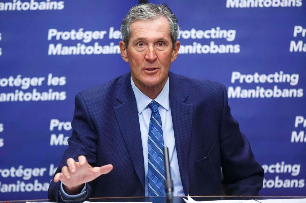 MIKE DEAL / WINNIPEG FREE PRESS
Manitoba Premier Brian Pallister