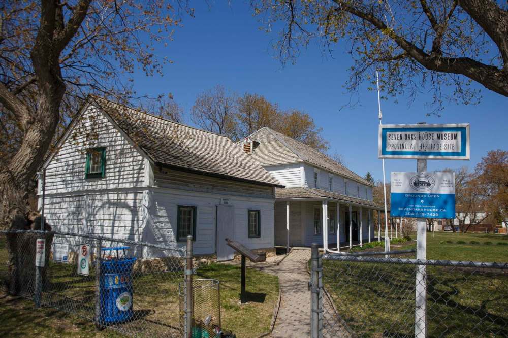 Seven Oaks House Museum is located at 50 Mac St. in West Kildonan. (Mike Deal / Winnipeg Free Press)