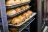 MIKAELA MACKENZIE / WINNIPEG FREE PRESS
Freshly baked lemon poppyseed (top) and chocolate chip bagels at Salt and Sunshine Bagels.