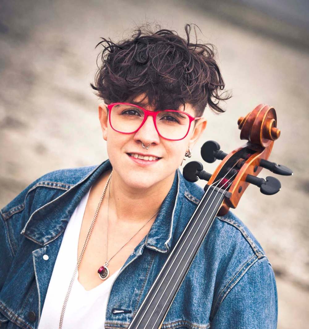 SUPPLIED
Cree composer Cris Derksen’s chamber piece White Man’s Cattle will be heard on Monday.