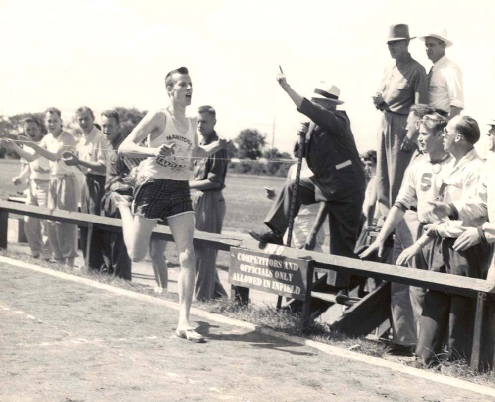 Supplied photos
Dave Drybrough was Manitoba’s dominant runner from the mid-1950s until the early 1960s. Drybrough died in March at the age of 84.