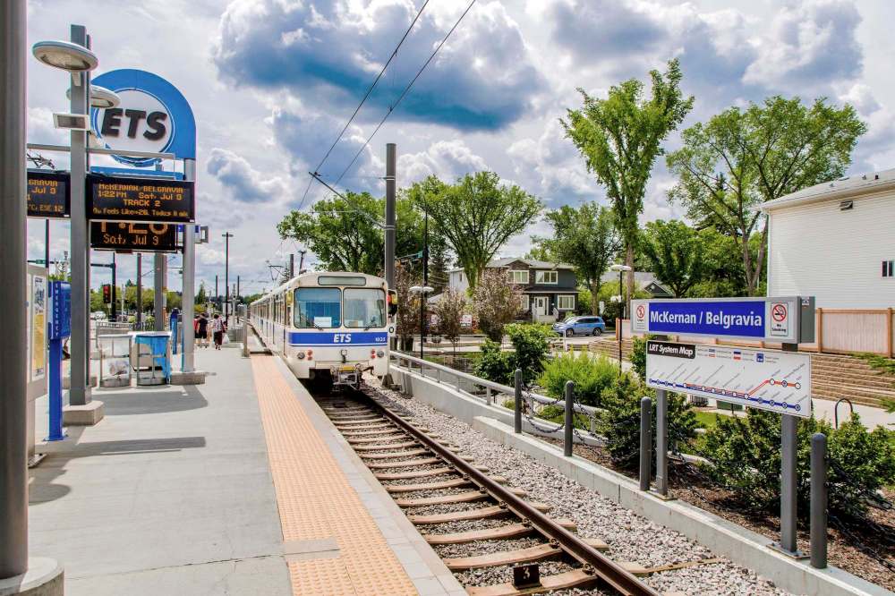 City of Edmonton PHOTO
Edmonton plans to double its 24-kilometre Light Rail Transit system by 2026, thanks partly to federal funding.