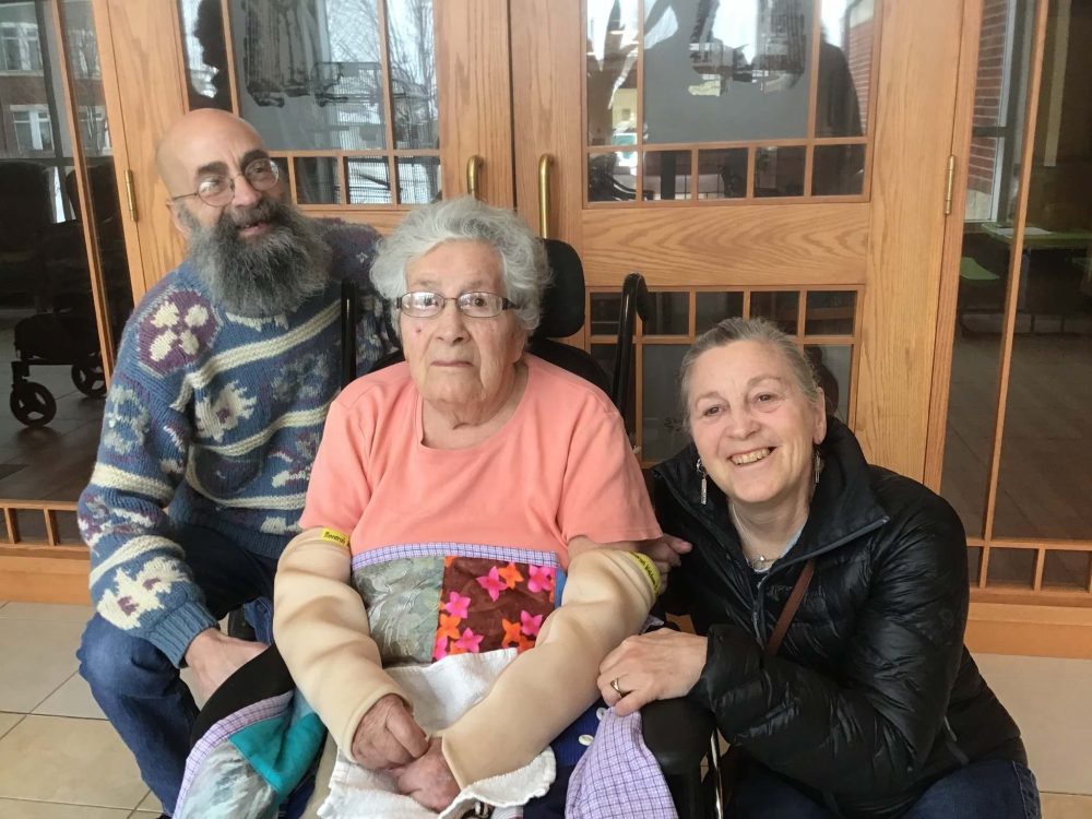 Supplied
Waldman with her son Dovid and daughter Yona.