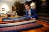 Nicholas Klein, who owns Lagioia & Klein, started tailoring under the mentorship of Osborne Street tailor Giovanni Lagioia, whose name Klein adopted for his business. (John Woods / Winnipeg Free Press)