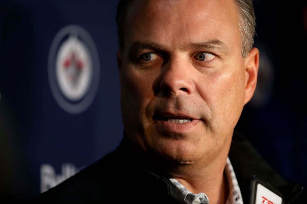John Woods / The Canadian Press files
Winnipeg Jets GM Kevin Cheveldayoff has a lot on his plate when it comes to finding a way to shore up his club's blue-line.