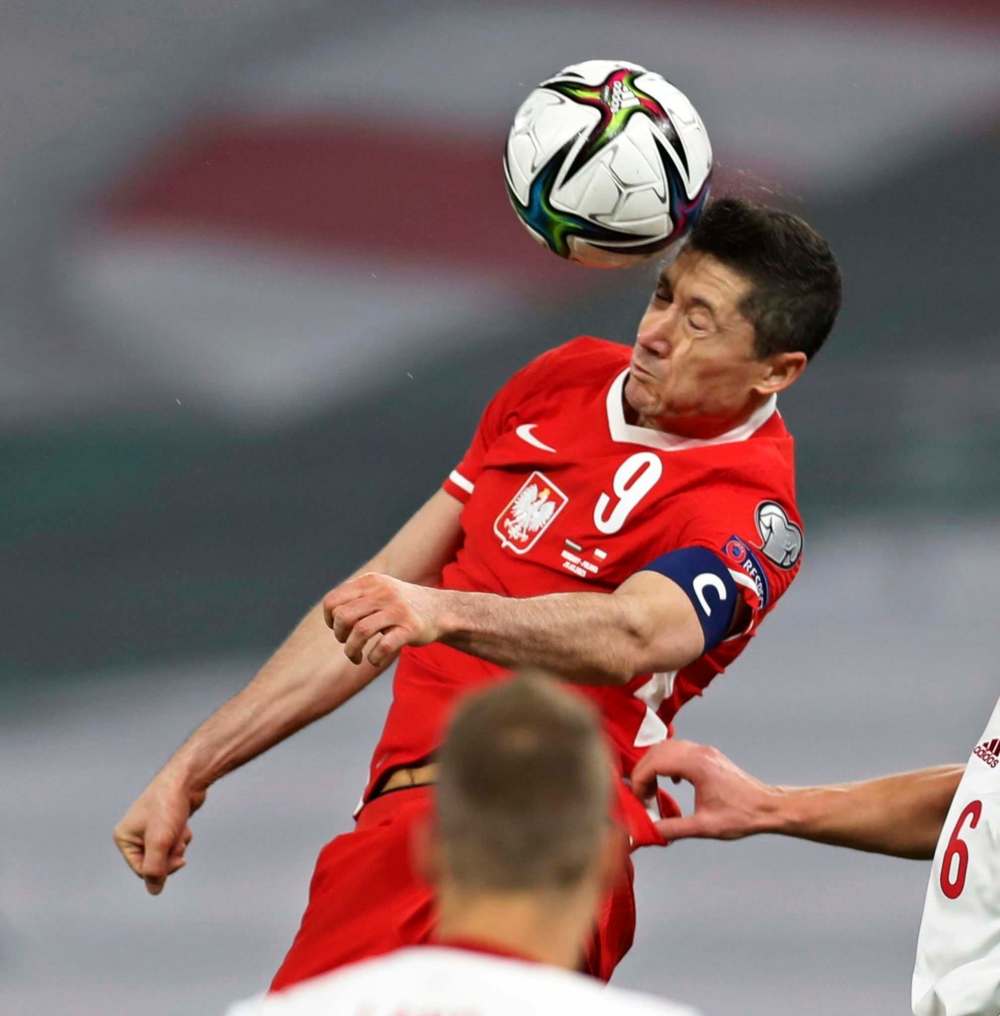 Poland's Robert Lewandowski (Laszlo Balogh / The Associated Press files)