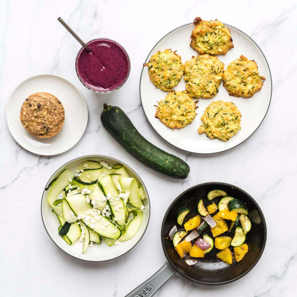Supplied
Fruits and vegetables are the most commonly discarded household food item. Leftover zucchini can be frozen or used in muffins, salads, smoothies and fritters.