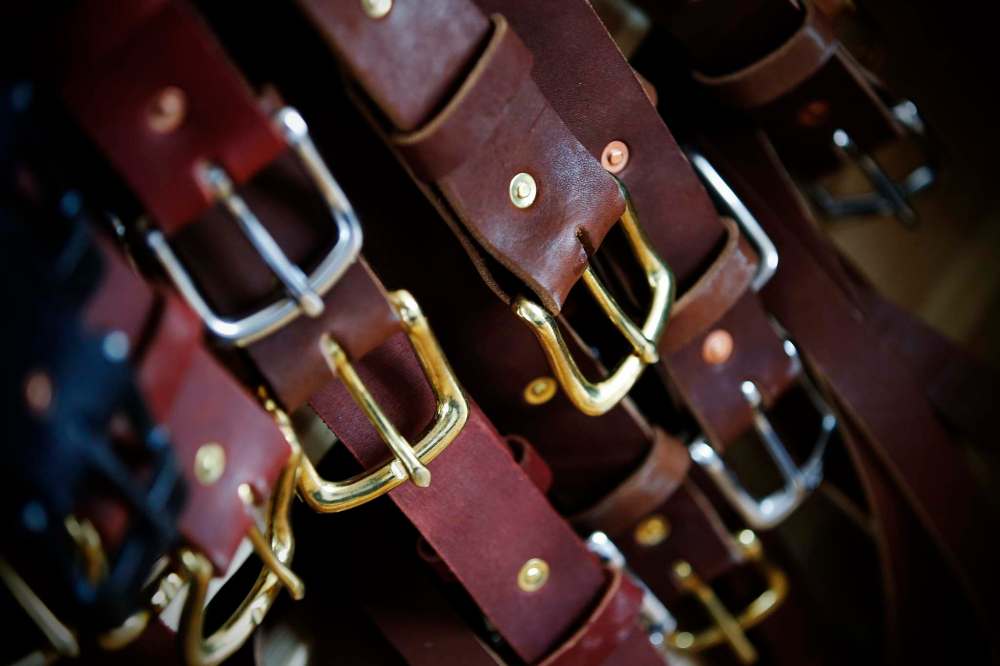 Allen became so adept with a potter’s wheel that he soon began working with leather, too, learning how to cut, sew and set rivets.