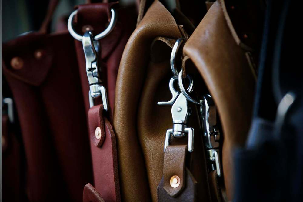 Allen sells bags named for three of his kids, Levi, John and Caroline, and is currently putting the finishing touches on a Noah.