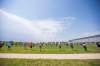 As part of a pilot project, the vaccine clinic at the northwest Winnipeg soccer complex was offering about 3,000 Pfizer shots to eligible walk-in clients over a three-day period. (Mikaela MacKenzie / Winnipeg Free Press)