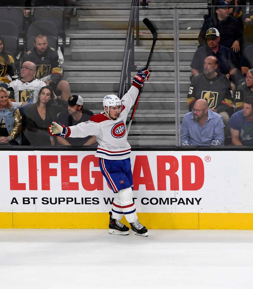 David Becker / The Associated Press
Nick Suzuki, selected with the 13th overall pick in the 2017 draft which the Jets owned, was first traded to Vegas as part of the expansion draft roster juggling, then ended up in Montreal.