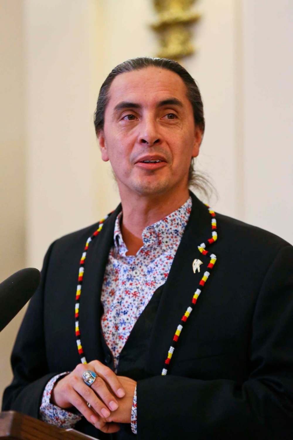Assembly of Manitoba Chiefs Grand Chief Arlen Dumas commends Vandal’s ‘strong words.’ (Mike Deal / WinnipegFree Press files)