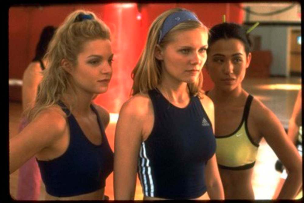Kirsten Dunst (centre) in the original Bring It On (2000); the seventh film in the cheerleading franchise is a Halloween-themed entry that will film in Winnipeg this fall.