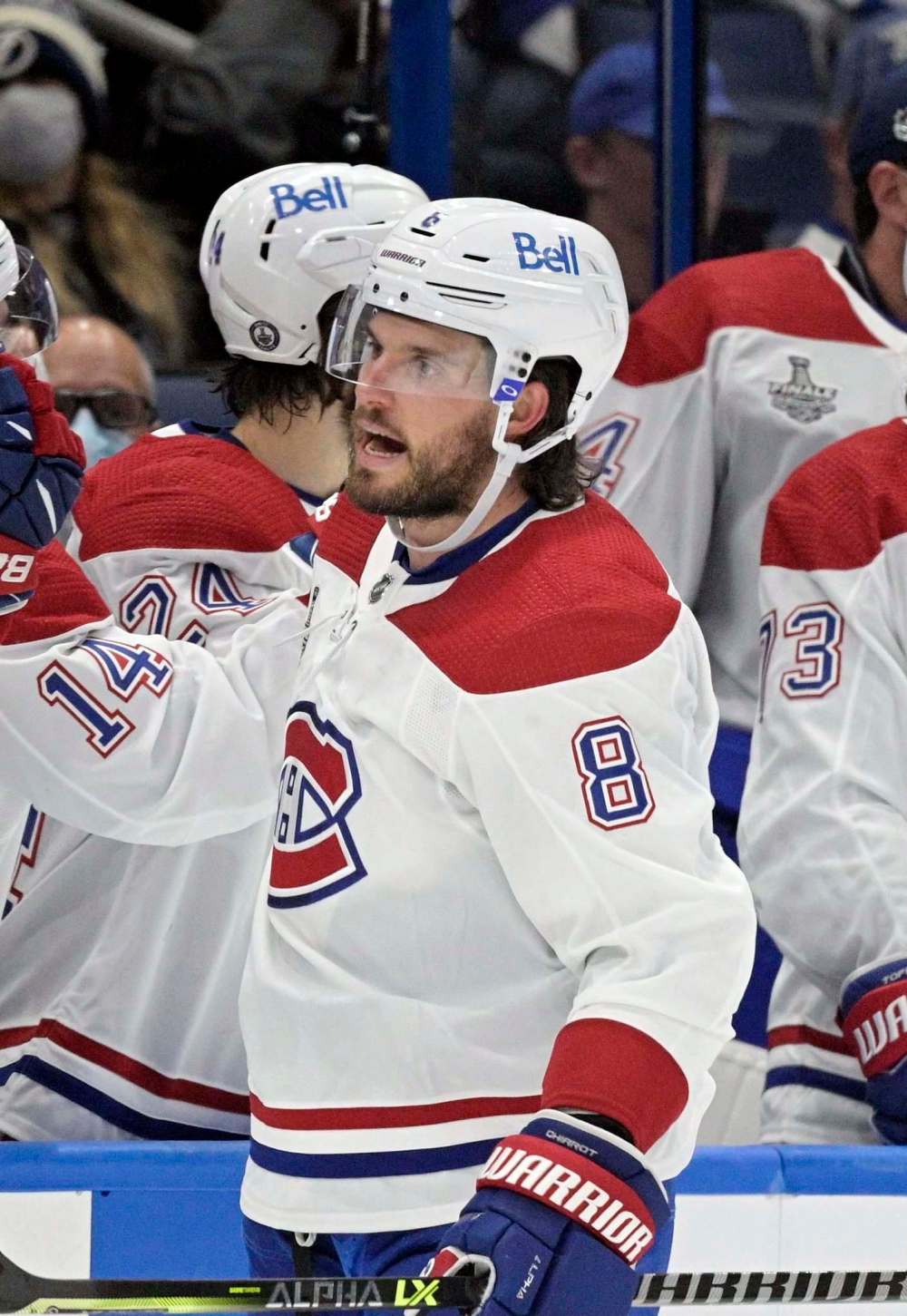 Phelan Ebenhack / The Associated Press
Ben Chiarot, who once patrolled the blue line for the Winnipeg Jets, is now playing in the Stanley Cup Final with the Montreal Canadiens.