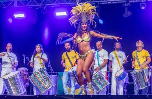SASHA SEFTER / WINNIPEG FREE PRESS FILES
Though there&rsquo;s nothing like enjoying the colourful stage show of the Brazilian Pavilion in person, this year&rsquo;s Folklorama will allow Winnipeggers to livestream free performances from the popular cultural festival.