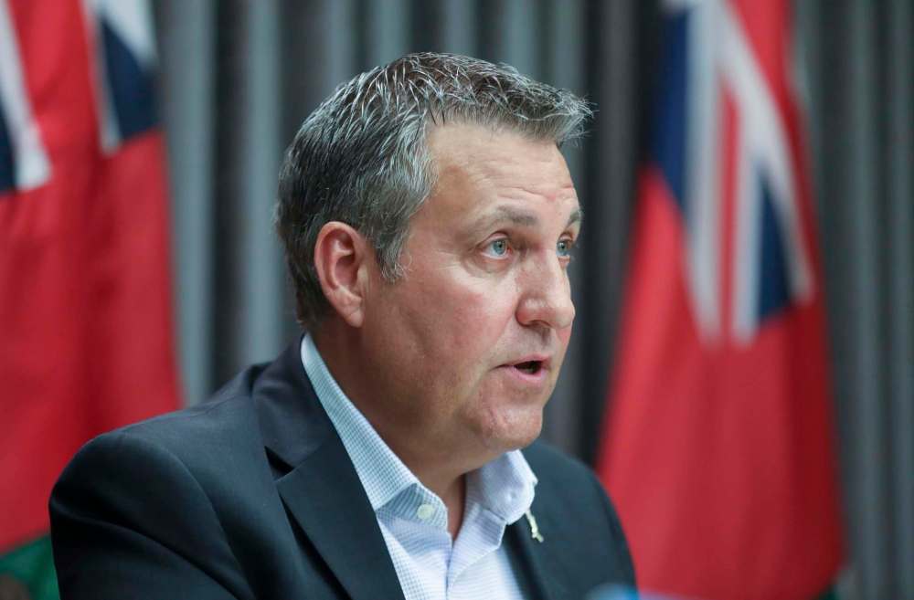 RUTH BONNEVILLE / WINNIPEG FREE PRESS
Education Minister Cliff Cullen