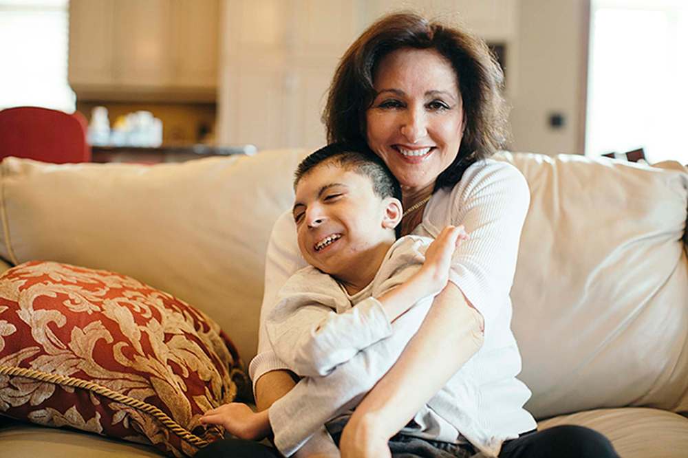 Demitri Musaphir, with mom, Majda Ficko, died in March from complications due to Cornelia de Lange syndrome. He was 23 years old.