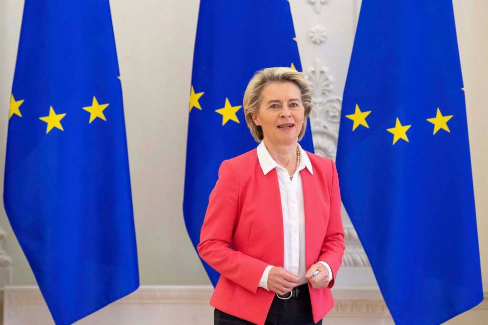 European Commission president Ursula von der Leyen (Mindaugas Kulbis / The Associated Press files)