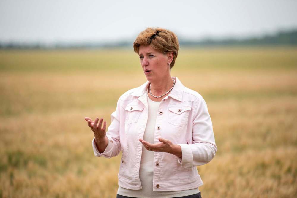 ALEX LUPUL / WINNIPEG FREE PRESS
Minister Marie-Claude Bibeau, federal Minister of Agriculture and Agri-Food.
