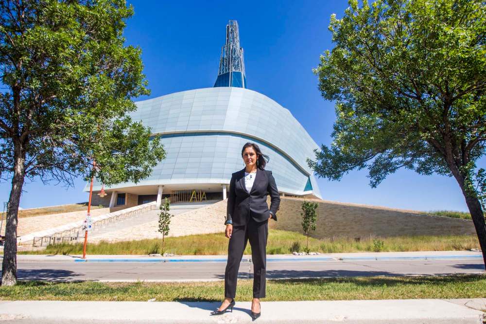 MIKAELA MACKENZIE / WINNIPEG FREE PRESS FILES
CEO Isha Khan said the issue has opened room for a conversation about human rights during the pandemic.