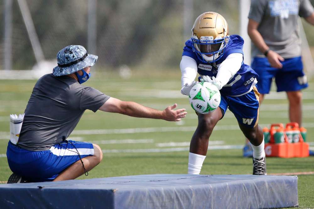 The Bombers have replaced defensive backs Winston Rose and Marcus Sayles with a pair of rookies in Deatrick Nichols (above) and DeAundre Alford. (John Woods / Winnipeg Free Press files)